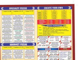 Mona Pizza Maple Ridge menu