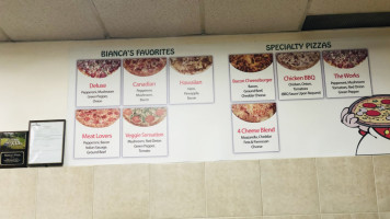Biancas Pizza food