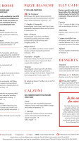 Piatto Pizzeria +enoteca menu