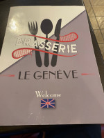 Cafe Le Geneve menu