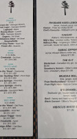 Miijidaa Cafe Bistro menu