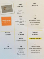 Café Restaurant St-Laurent menu
