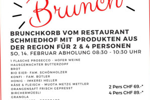 Schmiedhof Www. -schmiedhof.ch menu