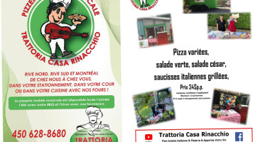 Restaurant Tratorria Casa Rinacchio menu