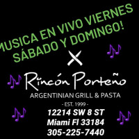 Rincon Porteno Argentinian Grill And Pasta food