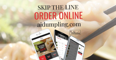Ai Dumpling menu