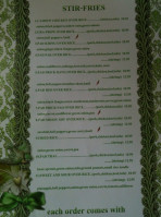 Tiparos menu