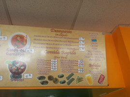 Lorena's Taqueria menu