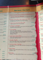 Cantina Vallarta menu