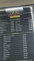 Los Arcos menu
