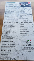 Restaurant Tre Colori menu