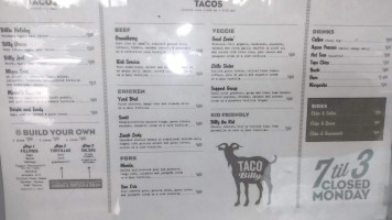 Taco Billy food