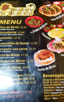 Birrieria El Tijuanazo menu