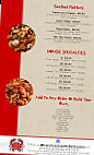Bryson’s Cajun Seafood menu