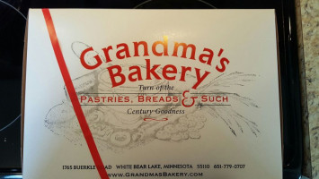 Grandma's Bakery food