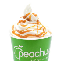 Peachwave Frozen Yogurt food