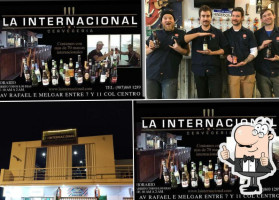 La Internacional Cervecería food