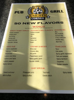 Knights Corner Pub And Grill menu