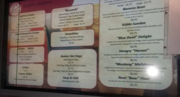 Z's Cream Bean menu