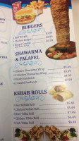 Afghan Kebab & Shawarma food