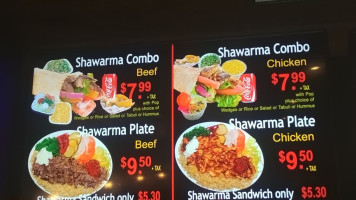 Tasty Shawarma and Falafel food