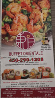Buffet Oriental food