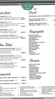 Korona Étterem menu