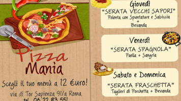 Pizza Mania Di Abbondanza Rossella food