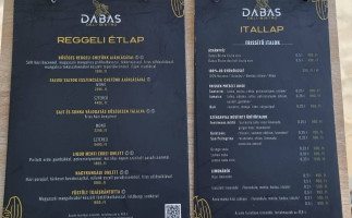 Dabas Deli ∙ Bistro menu