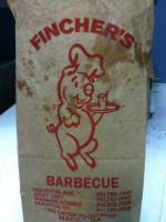 Fincher's Barbecue inside