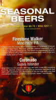 Parkwest Bicycle Casino Brewery menu