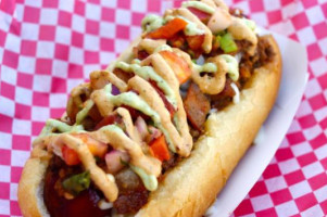Buldogis Gourmet Hot Dogs food