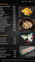Hyack Sushi menu