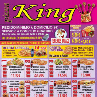 Pizza King food