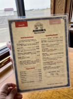Aviator's Catering menu