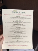 The Daily Dish menu