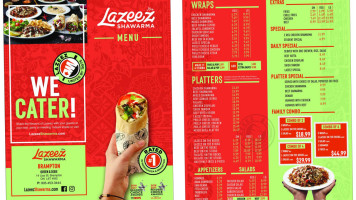 Lazeez Shawarma inside
