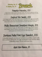 Gram's Diner menu