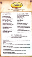 The Outpost Grill menu
