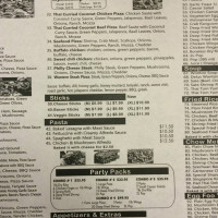 Chef Express menu