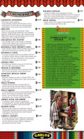 Carlos Mexican Grill menu