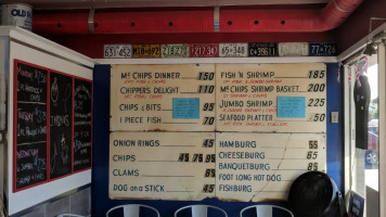 Jmonks Fish And Chips menu