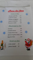 Restaurant La Vieille Banque menu