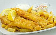 Union Jack Fish and Chips food