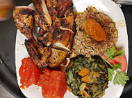 Jerk Fuzion Grill food