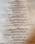 The Publyk House menu