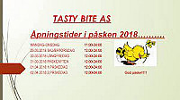 Tasty Bite menu