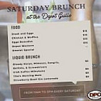 Depot Grille Lynchburg menu