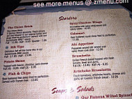 Quincy Street menu