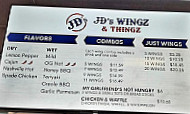 Jd's Wingz Thingz menu